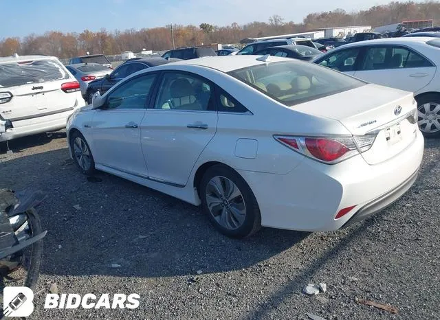 KMHEC4A4XDA077203 2013 2013 Hyundai Sonata- Hybrid Limited 3