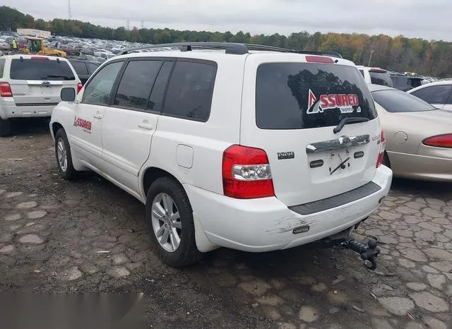 JTEDW21A160008972 2006 2006 Toyota Highlander- Hybrid V6 3