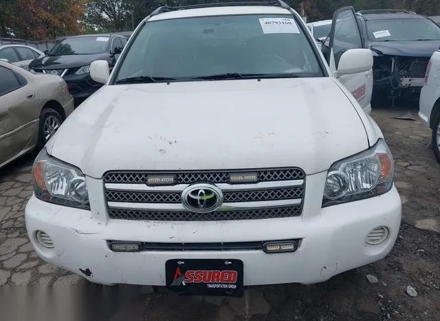 JTEDW21A160008972 2006 2006 Toyota Highlander- Hybrid V6 6