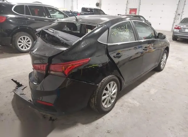 3KPC24A60NE172805 2022 2022 Hyundai Accent- Sel 4