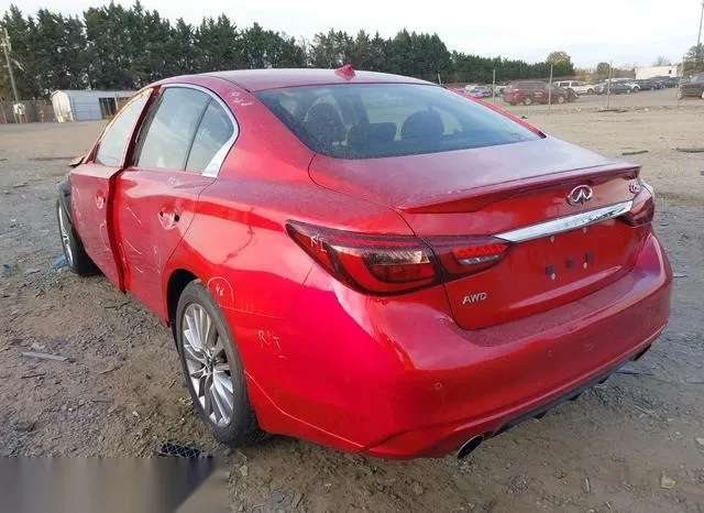 JN1EV7BR1PM543195 2023 2023 Infiniti Q50- Luxe Awd 3