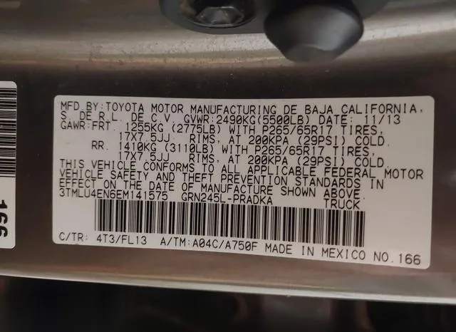 3TMLU4EN6EM141575 2014 2014 Toyota Tacoma- Double Cab 9