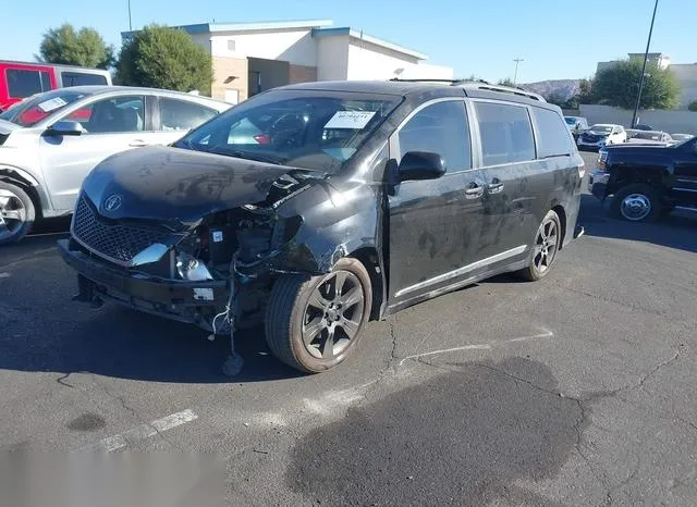 5TDXK3DC7CS220994 2012 2012 Toyota Sienna- Se 8 Passenger 2