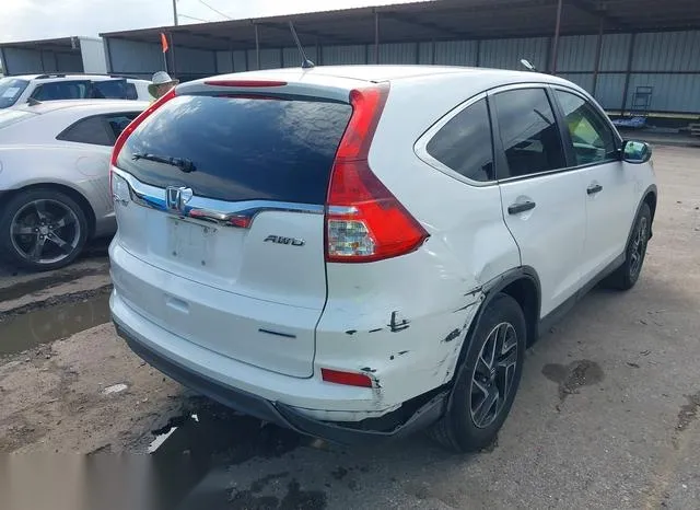 5J6RM4H42GL107998 2016 2016 Honda CR-V- SE 4