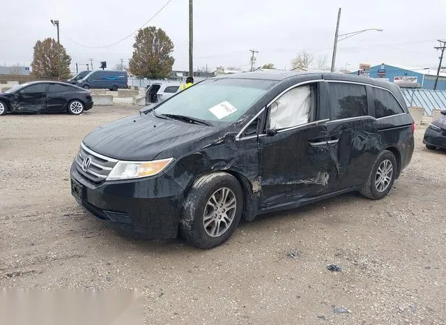 5FNRL5H67CB015315 2012 2012 Honda Odyssey- Ex-L 2