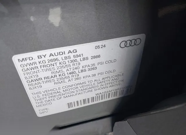 WA1G2AFY8R2103934 2024 2024 Audi Q5- Premium 55 Tfsi E S Li 9