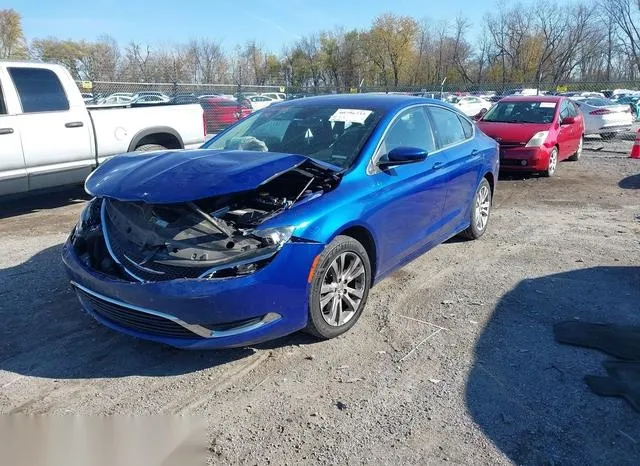 1C3CCCAB3FN674293 2015 2015 Chrysler 200- Limited 2