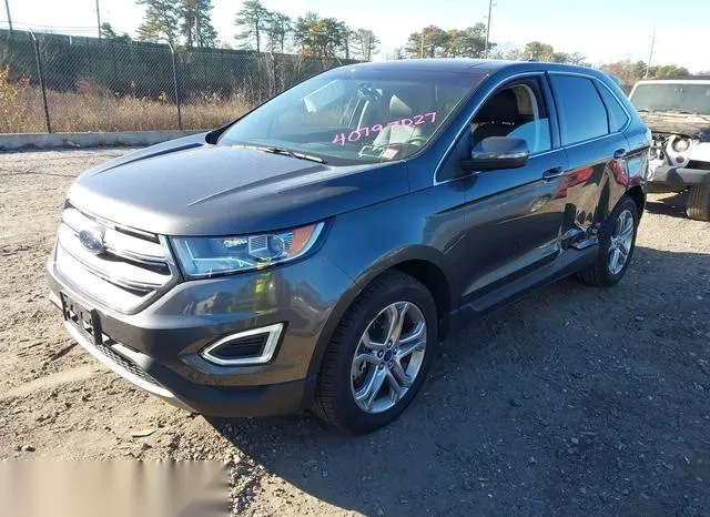 2FMPK4K90HBC34494 2017 2017 Ford Edge- Titanium 2