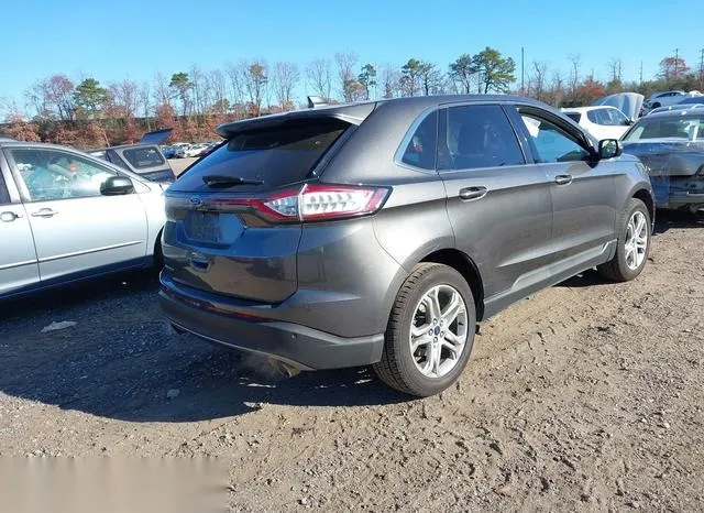 2FMPK4K90HBC34494 2017 2017 Ford Edge- Titanium 4