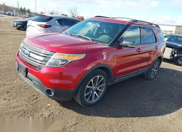 1FM5K8D84FGA77125 2015 2015 Ford Explorer- Xlt 2