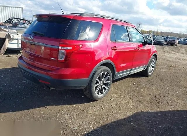 1FM5K8D84FGA77125 2015 2015 Ford Explorer- Xlt 4