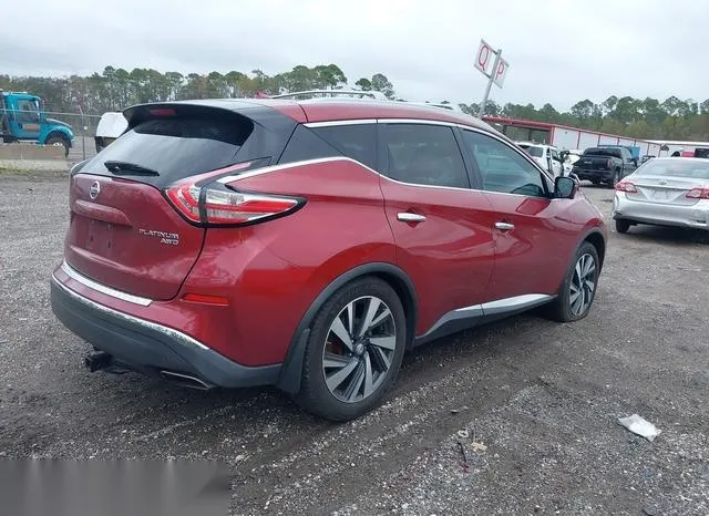 5N1AZ2MH9GN107773 2016 2016 Nissan Murano- Platinum 4