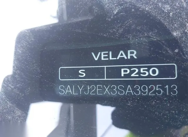 SALYJ2EX3SA392513 2025 2025 Land Rover Range Rover- Velar P 9