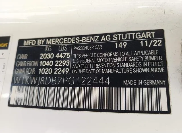 W1KWJ8DB7PG122444 2023 2023 Mercedes-Benz C 300- Coupe 9