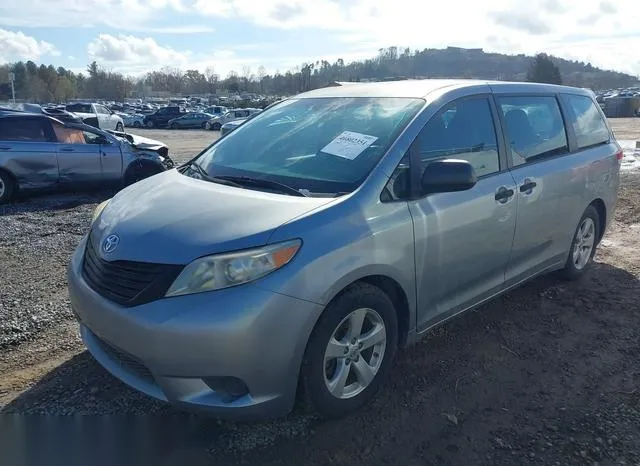 5TDZK3DC3DS305731 2013 2013 Toyota Sienna- L V6 7 Passenger 2