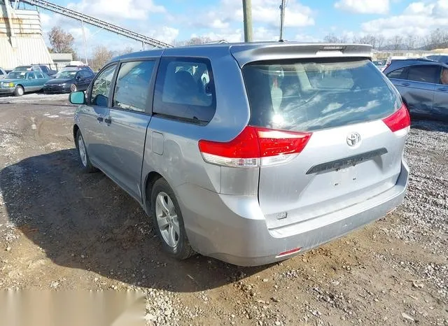 5TDZK3DC3DS305731 2013 2013 Toyota Sienna- L V6 7 Passenger 3