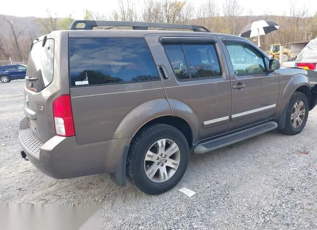 5N1AR18B98C627369 2008 2008 Nissan Pathfinder- LE 4