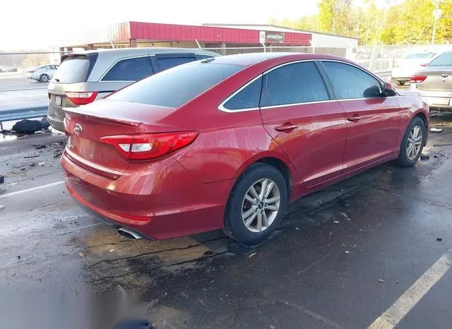 5NPE24AF1FH194124 2015 2015 Hyundai Sonata- SE 4