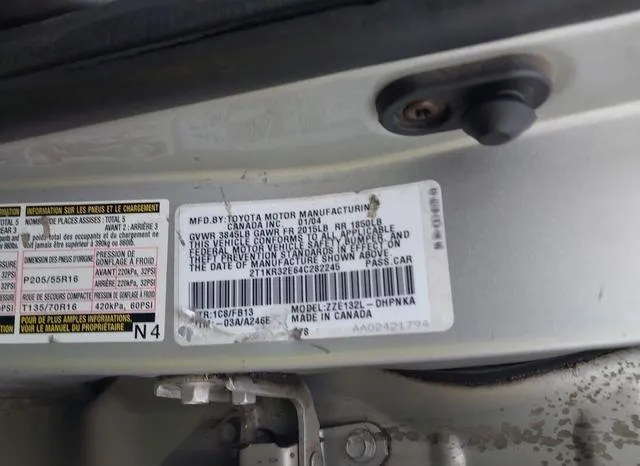 2T1KR32E64C282245 2004 2004 Toyota Matrix- XR 9