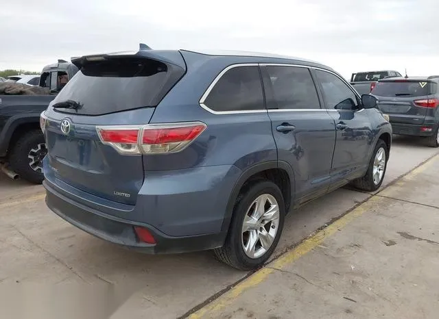 5TDYKRFH4FS081394 2015 2015 Toyota Highlander- Limited Plat 4