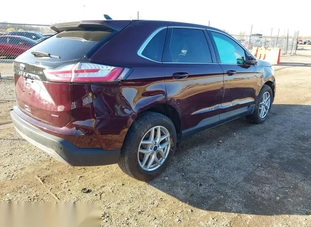 2FMPK4J94NBA62290 2022 2022 Ford Edge- Sel 4