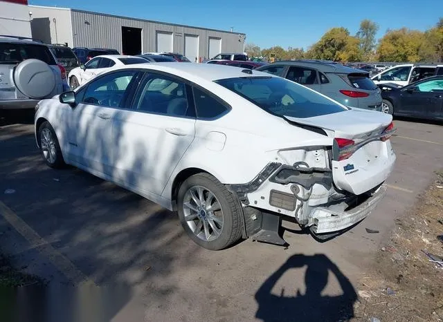 3FA6P0LU2HR316344 2017 2017 Ford Fusion- Hybrid SE 3