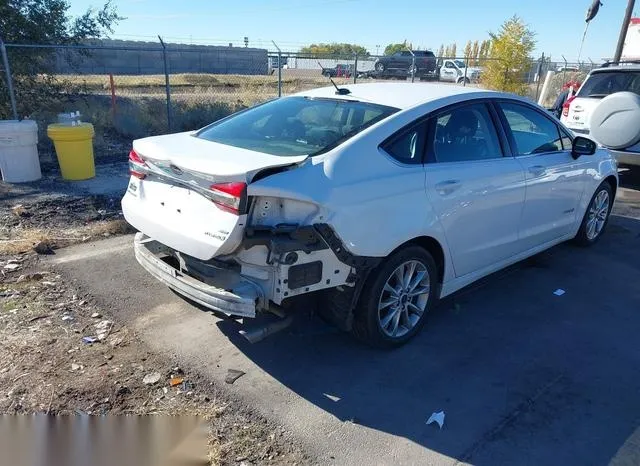 3FA6P0LU2HR316344 2017 2017 Ford Fusion- Hybrid SE 4