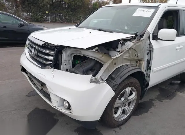 5FNYF3H57EB002128 2014 2014 Honda Pilot- Ex-L 6