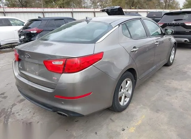 5XXGM4A78FG441338 2015 2015 KIA Optima- LX 4