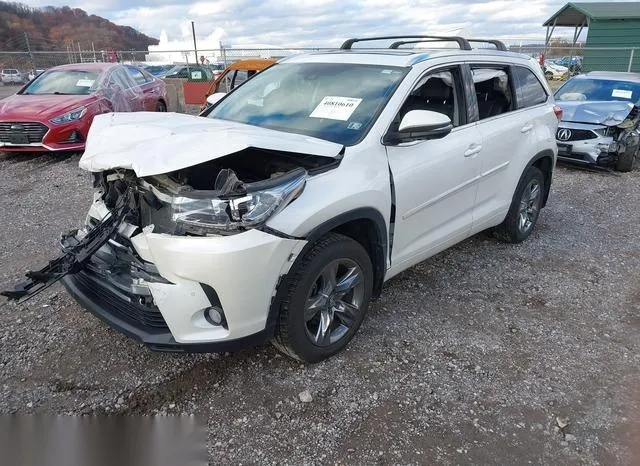 5TDDZRFH8JS875690 2018 2018 Toyota Highlander- Limited Plat 2