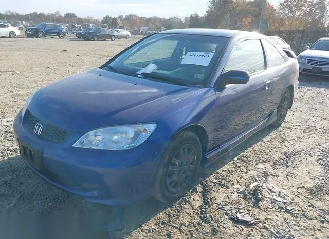 1HGEM22595L016414 2005 2005 Honda Civic- LX 2