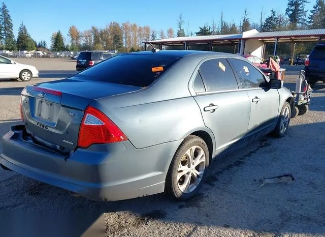 3FAHP0HG4CR346403 2012 2012 Ford Fusion- SE 4