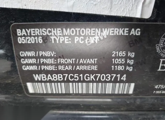 WBA8B7C51GK703714 2016 2016 BMW 3 Series- 340I Xdrive 9