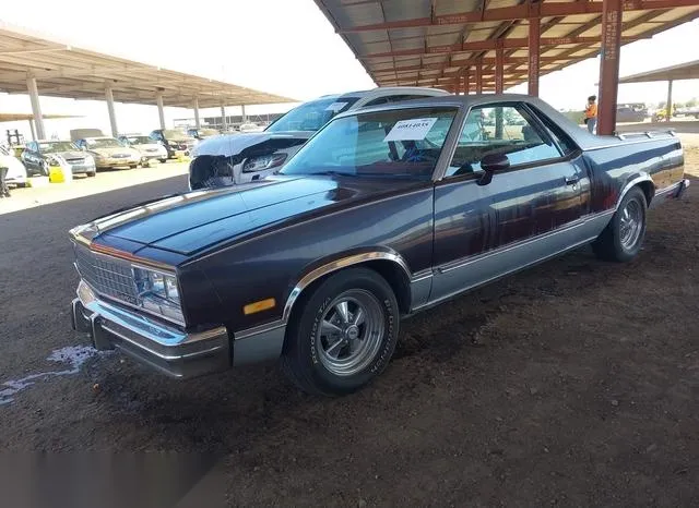 3GCCW80H5FS906484 1985 1985 Chevrolet El Camino 2