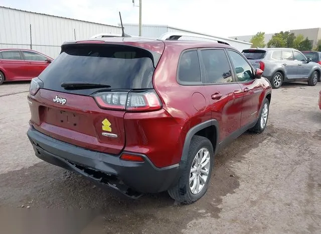 1C4PJLCB6MD116232 2021 2021 Jeep Cherokee- Latitude Fwd 4