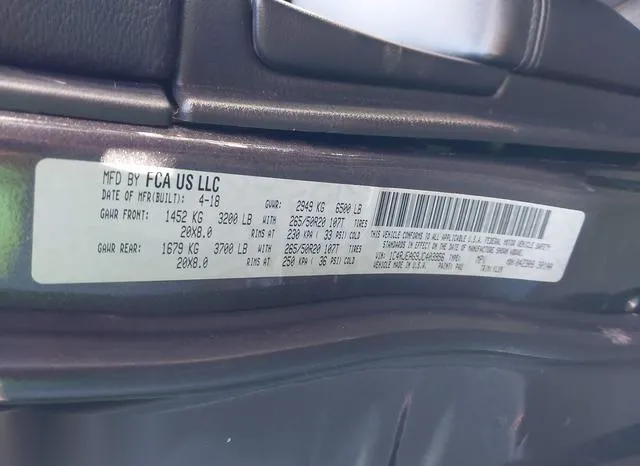 1C4RJEAG9JC403956 2018 2018 Jeep Grand Cherokee- Altitude 4X2 9