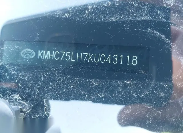 KMHC75LH7KU043118 2019 2019 Hyundai Ioniq- Electric 9