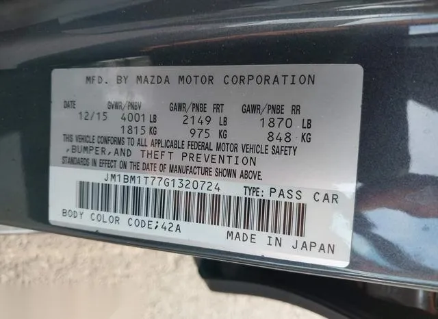 JM1BM1T77G1320724 2016 2016 Mazda 3- I Sport 9