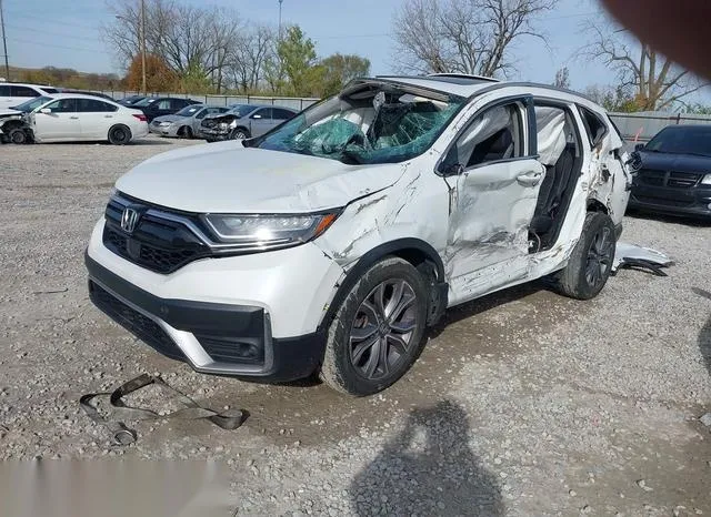 7FARW2H91ME035386 2021 2021 Honda CR-V- Awd Touring 2