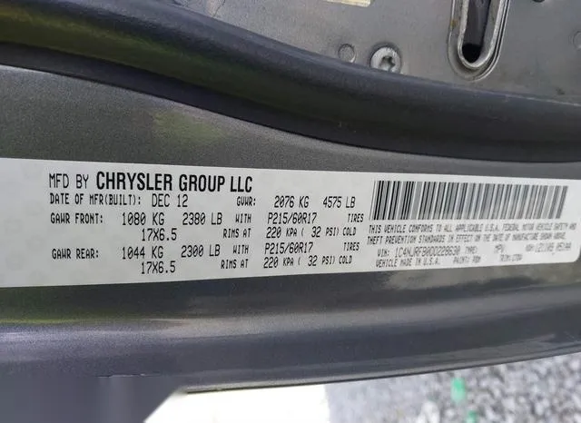 1C4NJRFB0DD228630 2013 2013 Jeep Patriot- Latitude 9