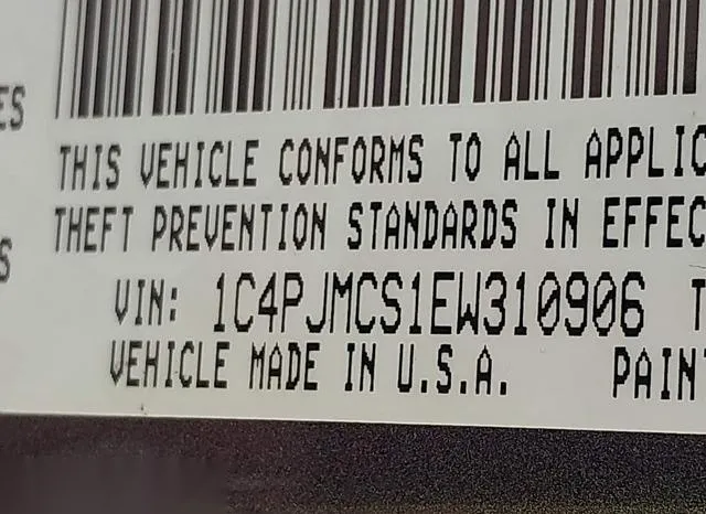 1C4PJMCS1EW310906 2014 2014 Jeep Cherokee- Latitude 9