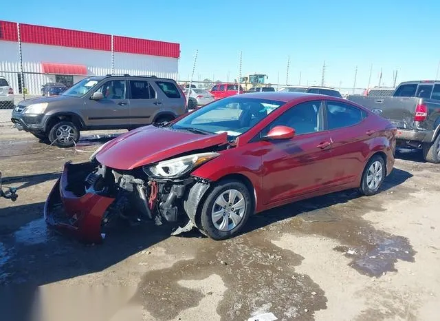 5NPDH4AE4GH750025 2016 2016 Hyundai Elantra- SE 2