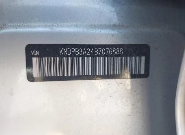 KNDPB3A24B7076888 2011 2011 KIA Sportage- LX 9