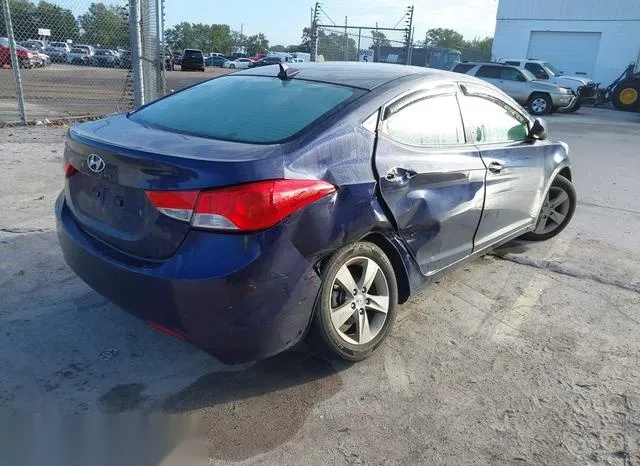 5NPDH4AE7CH150982 2012 2012 Hyundai Elantra- Gls 4