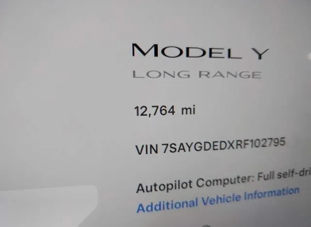 7SAYGDEDXRF102795 2024 2024 Tesla Model Y- Long Range Dual 7