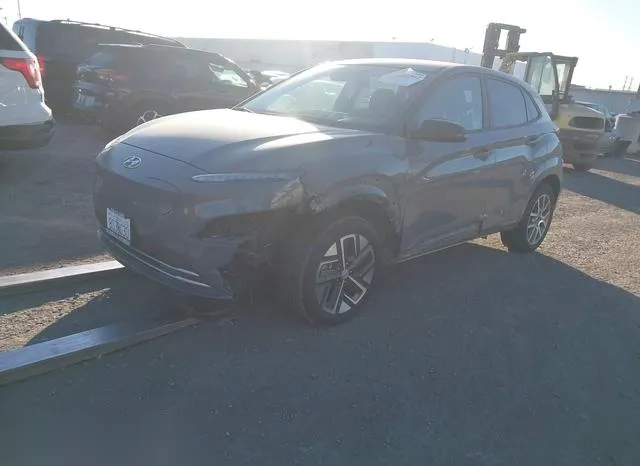 KM8K23AG8NU141104 2022 2022 Hyundai Kona- Electric Sel 2