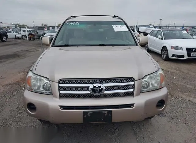 JTEEW21A560013810 2006 2006 Toyota Highlander- Hybrid V6 6