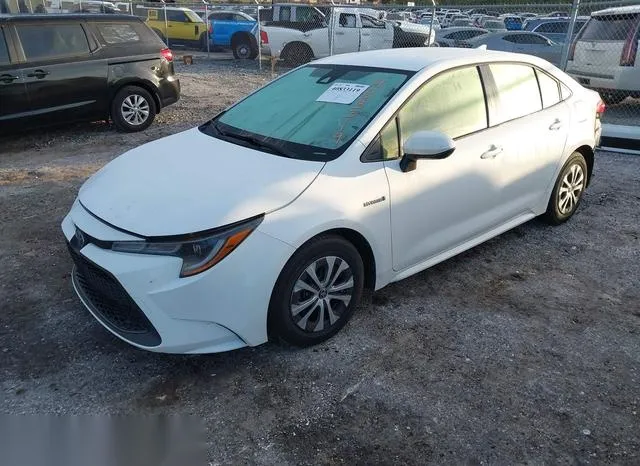 JTDEAMDE0MJ002556 2021 2021 Toyota Corolla- Hybrid Le 2