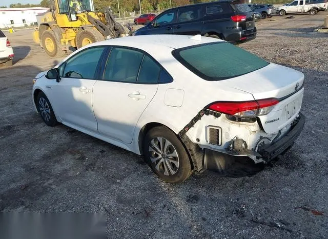 JTDEAMDE0MJ002556 2021 2021 Toyota Corolla- Hybrid Le 3