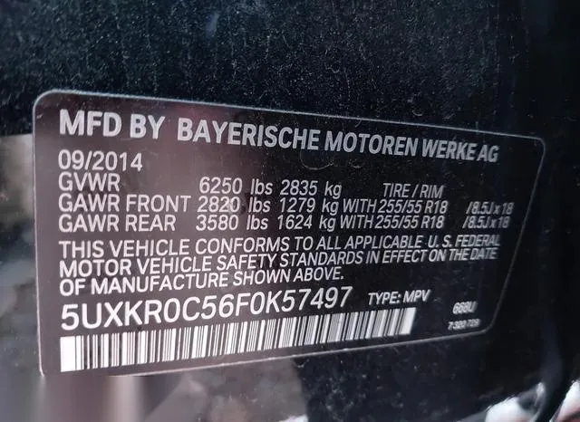 5UXKR0C56F0K57497 2015 2015 BMW X5- Xdrive35I 9